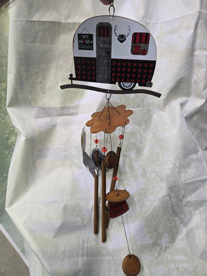 We Love Camping Wind Chime