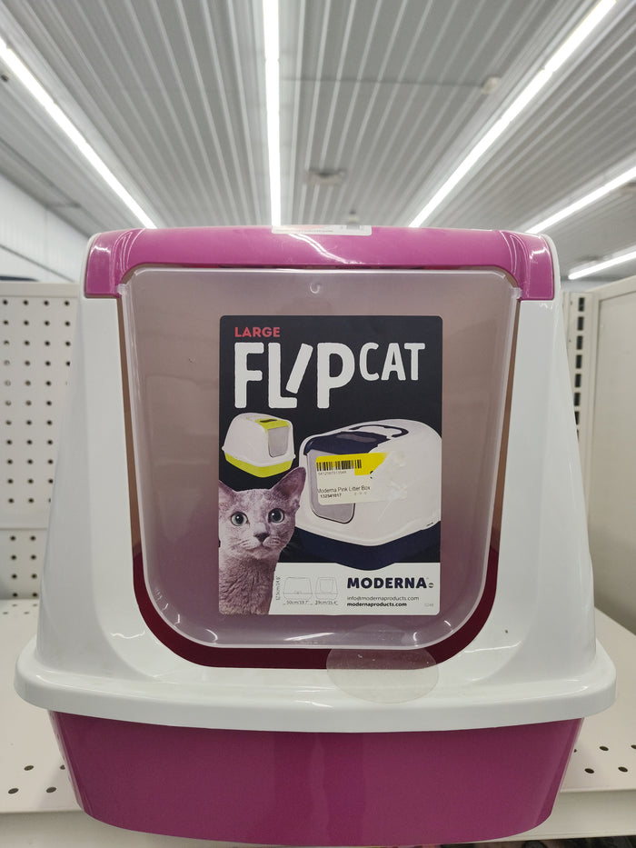 Moderna Pink Cat Litter Box