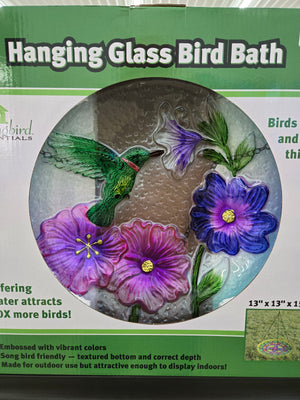 Hummingbird Bird Bath Feeder