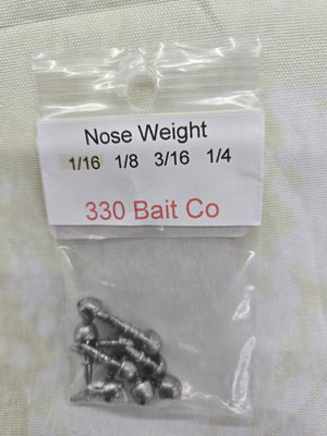 Nose Weights 1/16 oz - Fishing Tackle