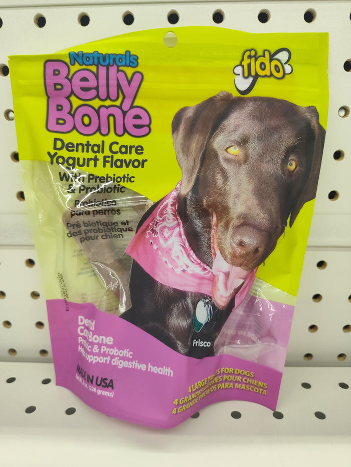 Fido Large Belly Bones 4-Pack