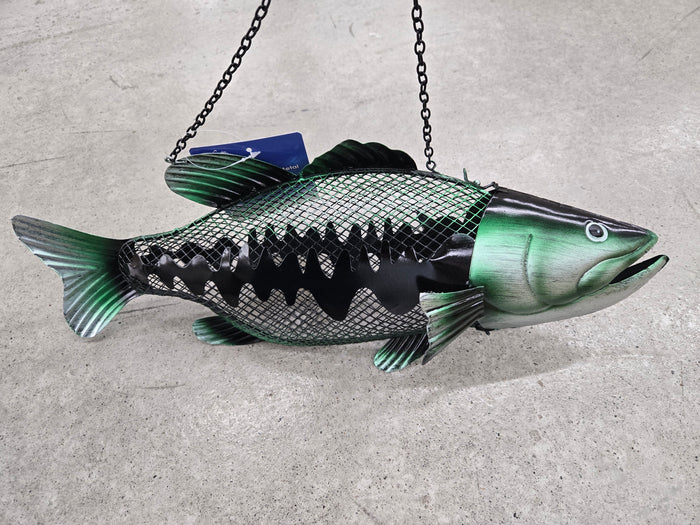 Bass Fish Bird Feeder