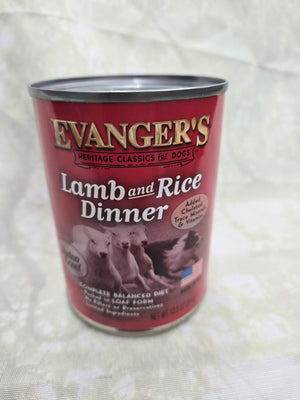 Evangers Lamb and Rice Dog Food