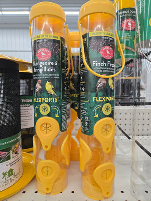 Finch Feeder with Flexports