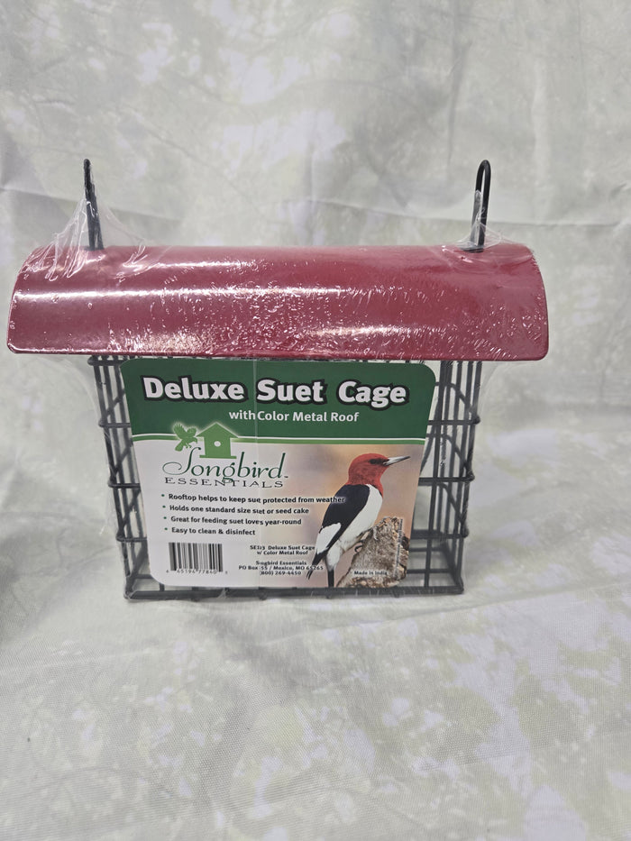 Deluxe Suet Cage with Color