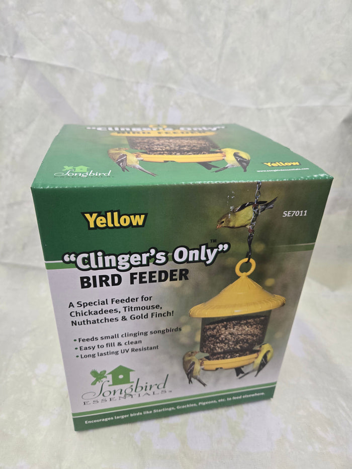 Yellow Clingers Only Bird Feed