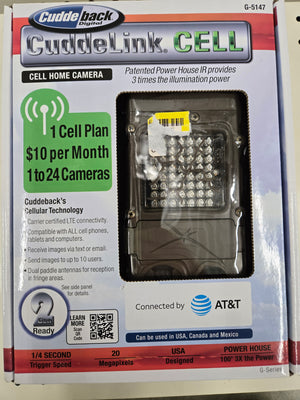 CuddeLink Dual Cell Trail Camera