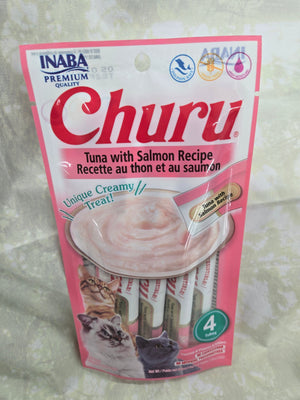 Inaba Churu Tuna and Salmon Treats