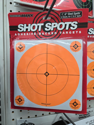 Shot Spots Adhesive Back Targets