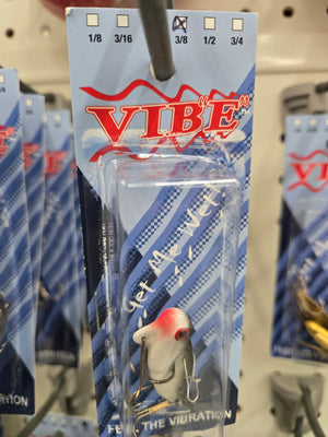 Vibe 3/8 oz Black Shad Fishing Lure