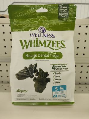 Whimzees Gator Small 24 Pack
