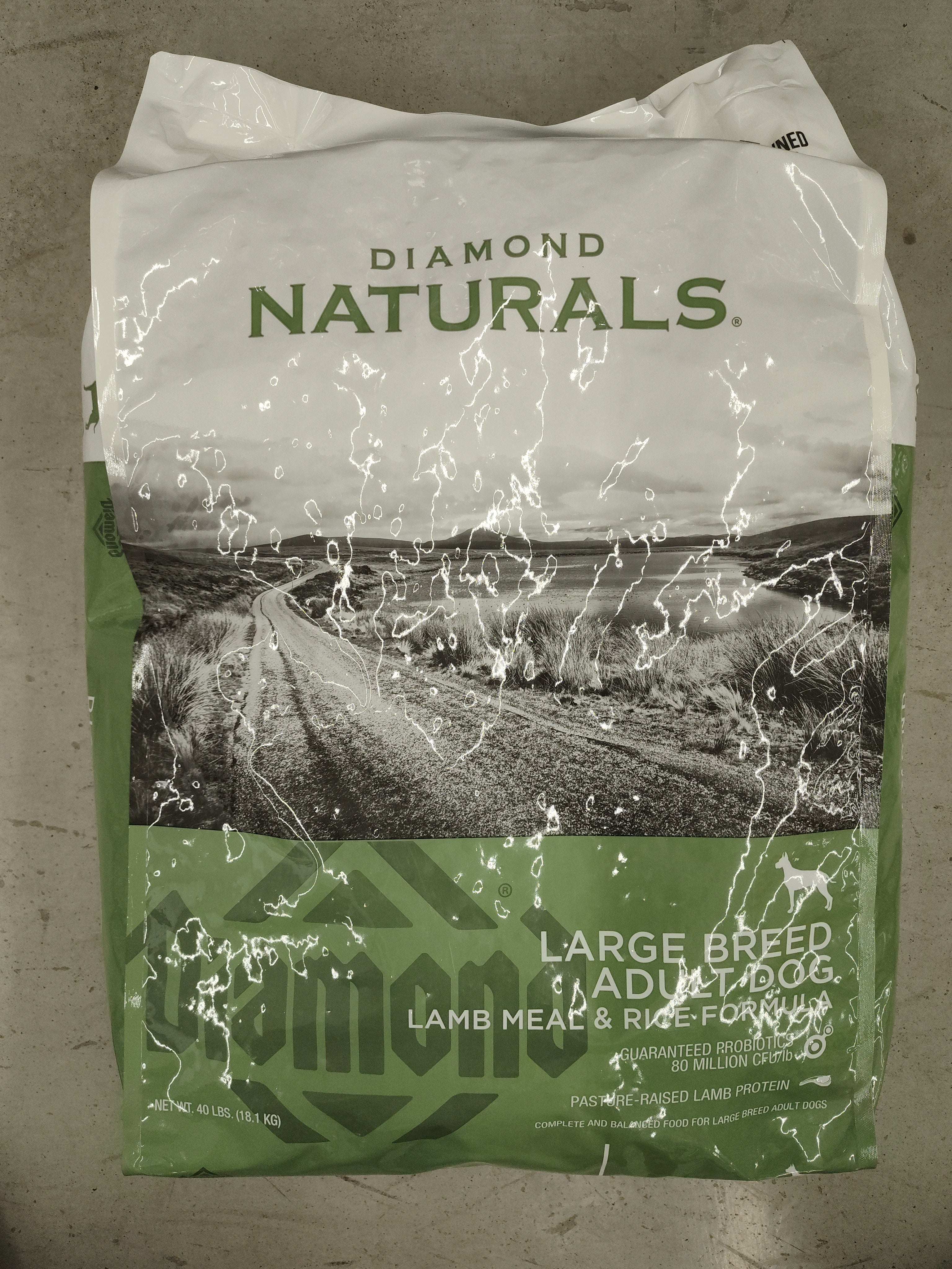 Diamond Naturals Adult Large Breed Lamb & Rice Dog Food 40 lb