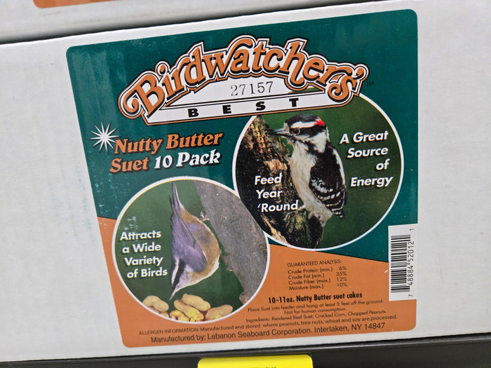 Nutty Butter 10-Pack Suet