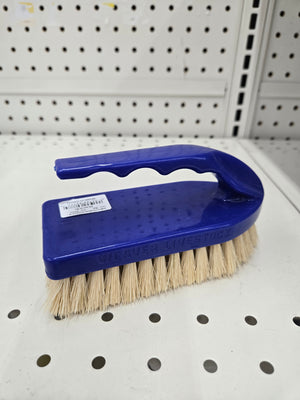Blue Tampico Pig Brush with Handle