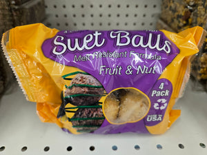 FRUIT AND NUT SUET BALL