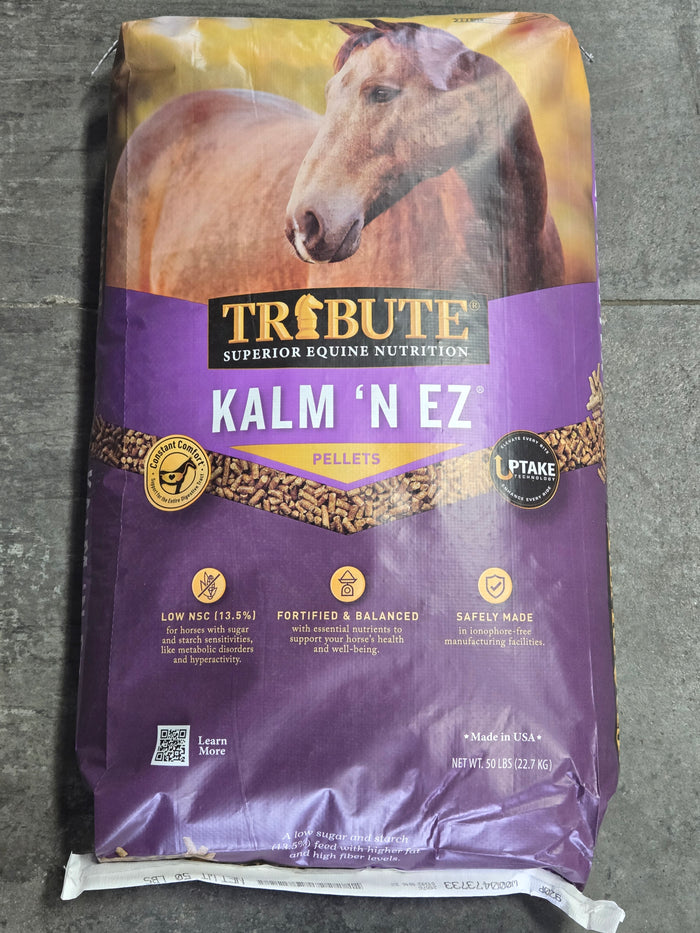 Tribute Kalm & Easy Pellets - Horse Feed