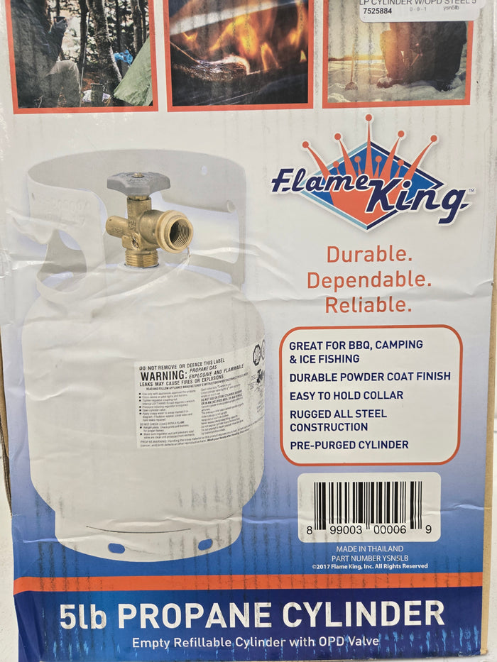 LP Steel Cylinder with OPD 5' (9.23 lb)
