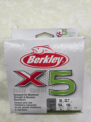 Berkley X5 Braid Fishing Line