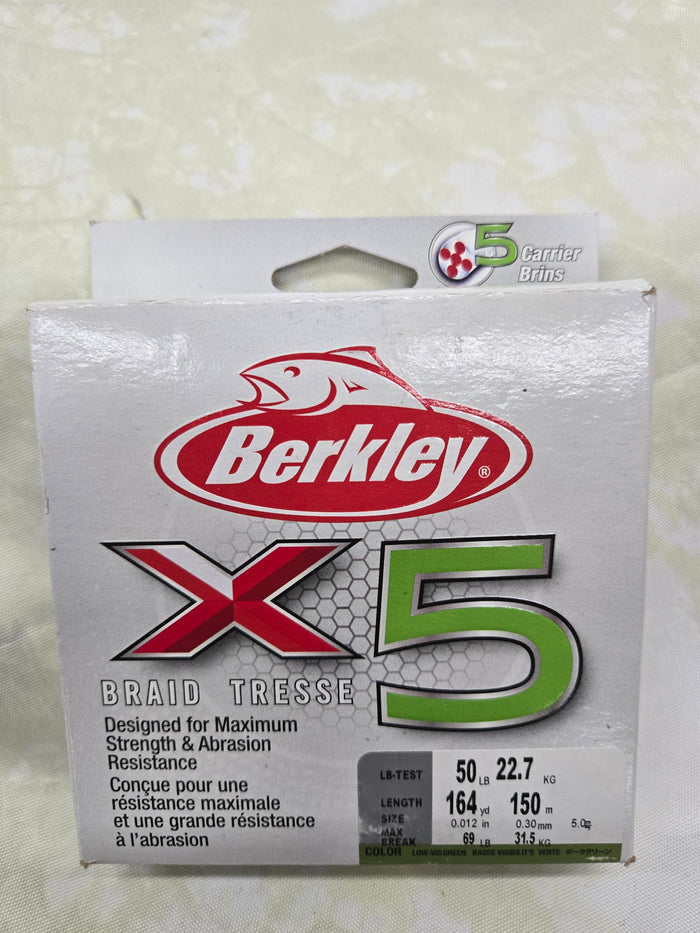 Berkley X5 Braid Fishing Line