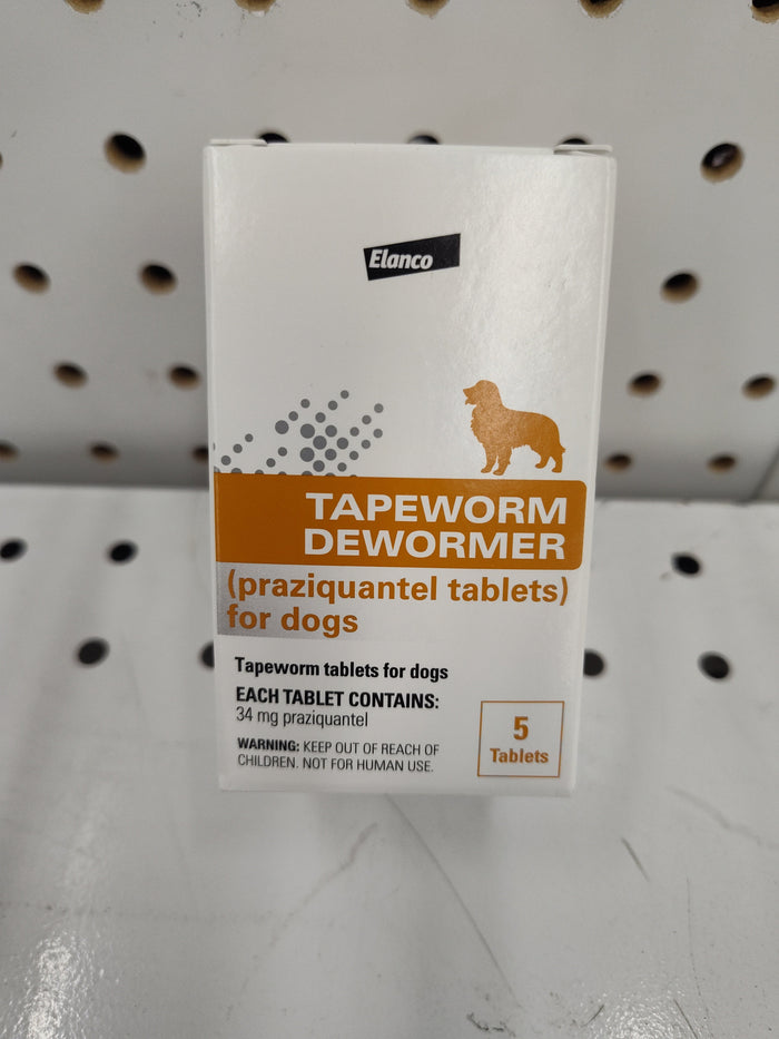 Tapeworm Dewormer 5ct for Dogs