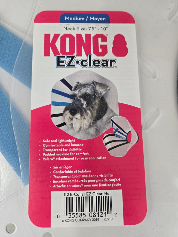 Kong E Collar Clear Medium