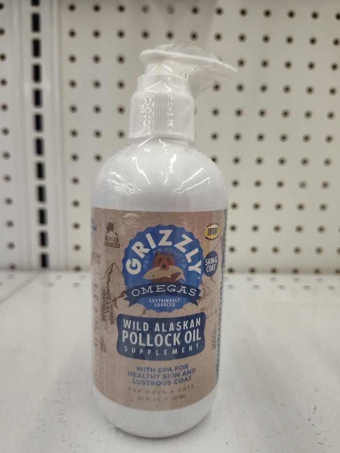 Grizzly Pollock Oil 8oz