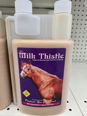 Milk Thistle for Horses - Quart Size