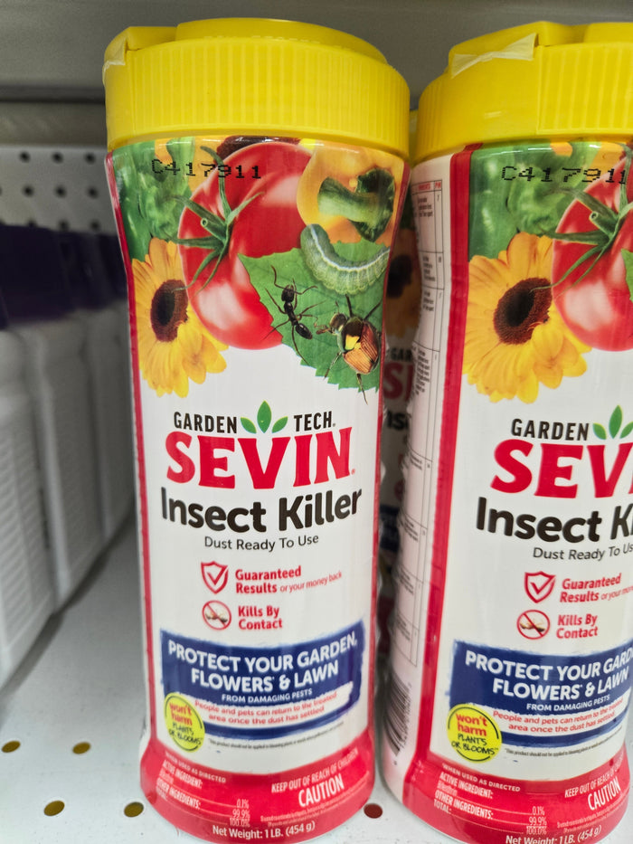 Sevin 100550409 Insect Killer Powder, Dust Application, 1 lb Shaker