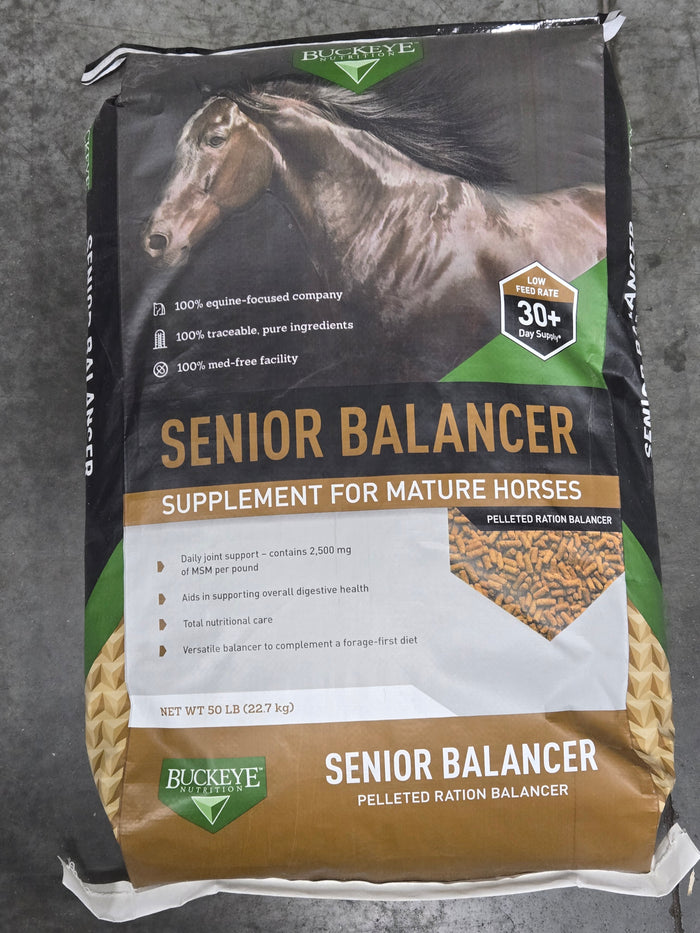 Buckeye Senior Balancer Horse Feed