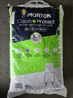 Morton Red-Out Water Softener Salt Pellets, 40 lb