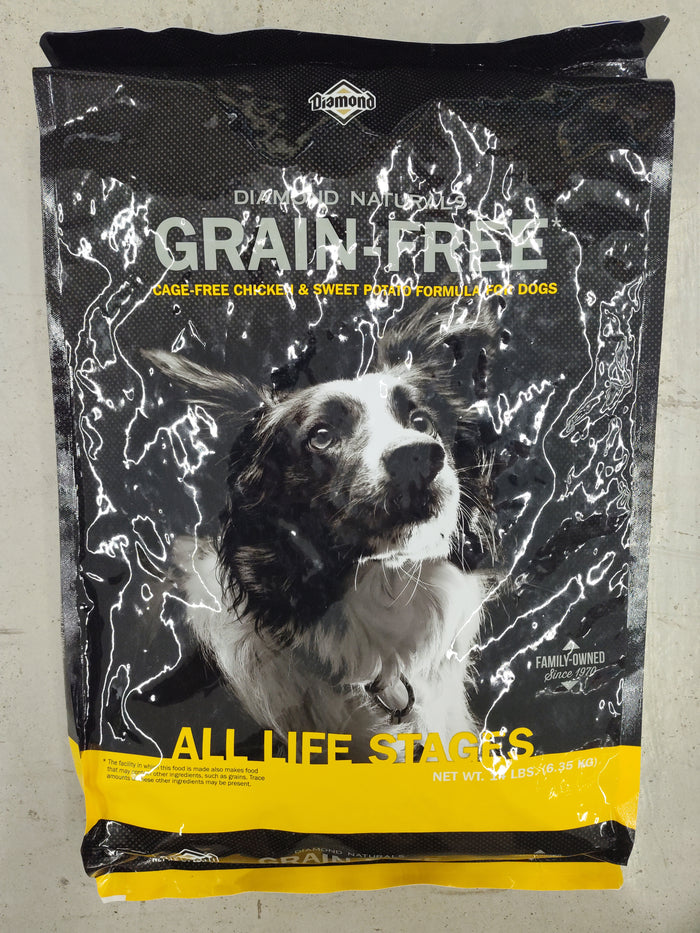 DIAMOND 14# GRAIN-FREE CHICKEN & SWEET POTATO (14 lbs)
