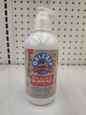 Grizzly Salmon Oil Dog Pump