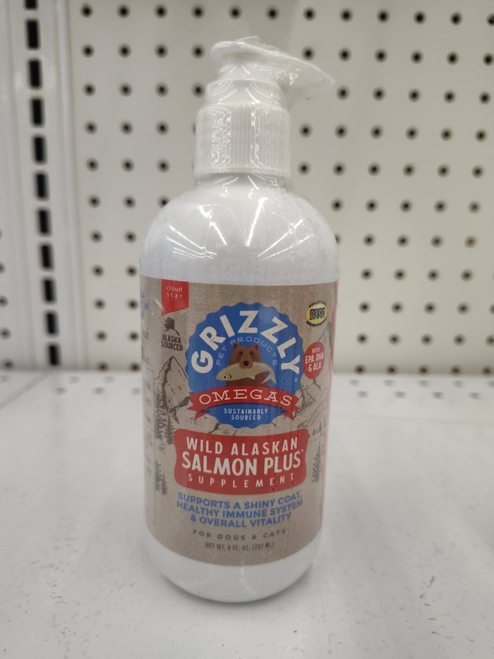 Grizzly Salmon Oil Dog Pump