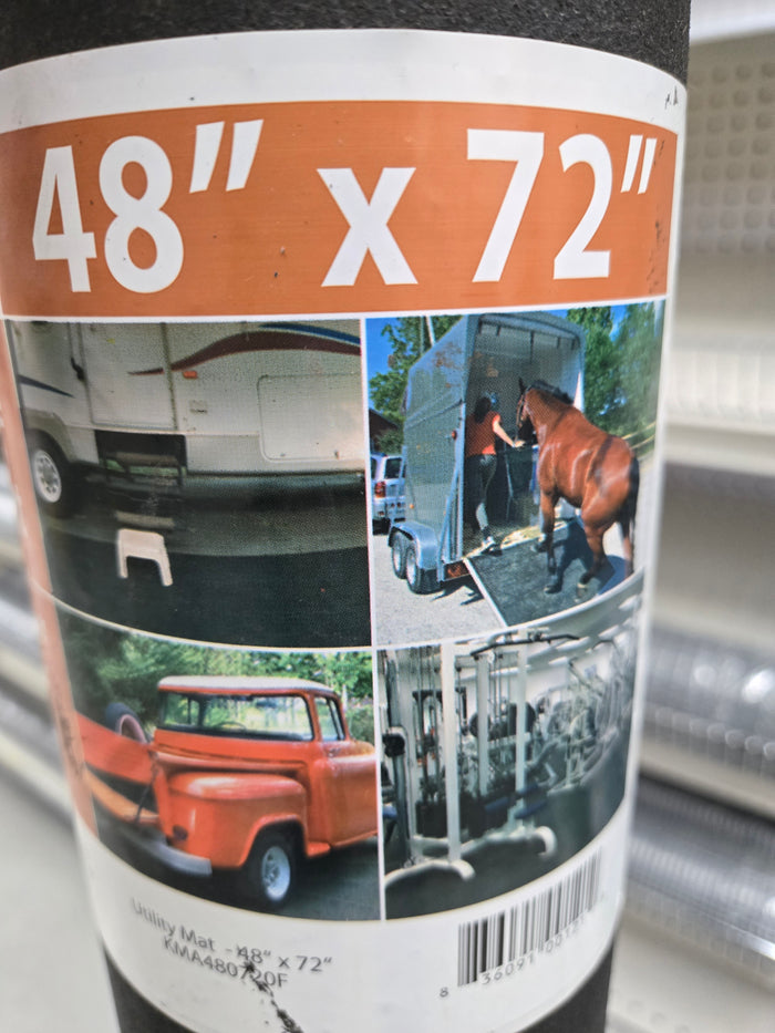 Mat Utility Rubber 48x72"