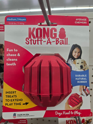 KONG Stuff-A-Ball Med Dog Toy