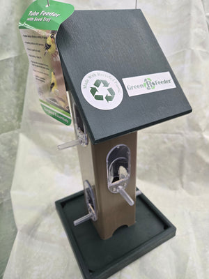 Sq. Tube Feeder with Tray