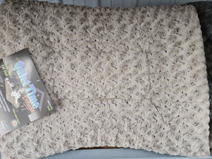 Ombre Fur Mocha Bed 24''