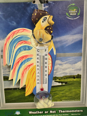 Small Rooster Thermometer