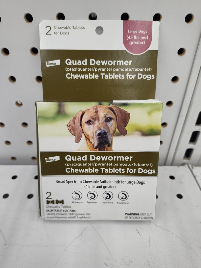 Elanco Dewormer Large 45lb+