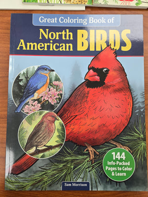 Birds Coloring Book