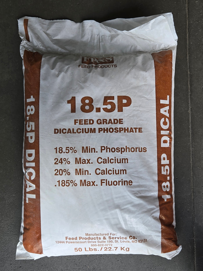 Dicalcium Phosphate 50 lb Livestock Feed