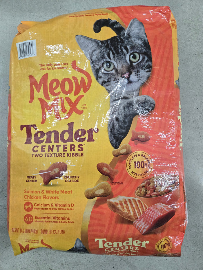 Meow Mix Tender Centers Cat Food, 13.5 lb