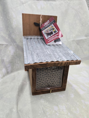 Rustic Mason Bee House