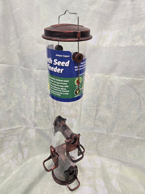 Mammoth Seed Tube Bird Feeder