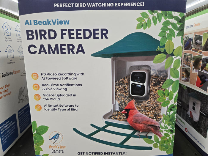 Bird Feeder Camera with HD Video and Night Vision