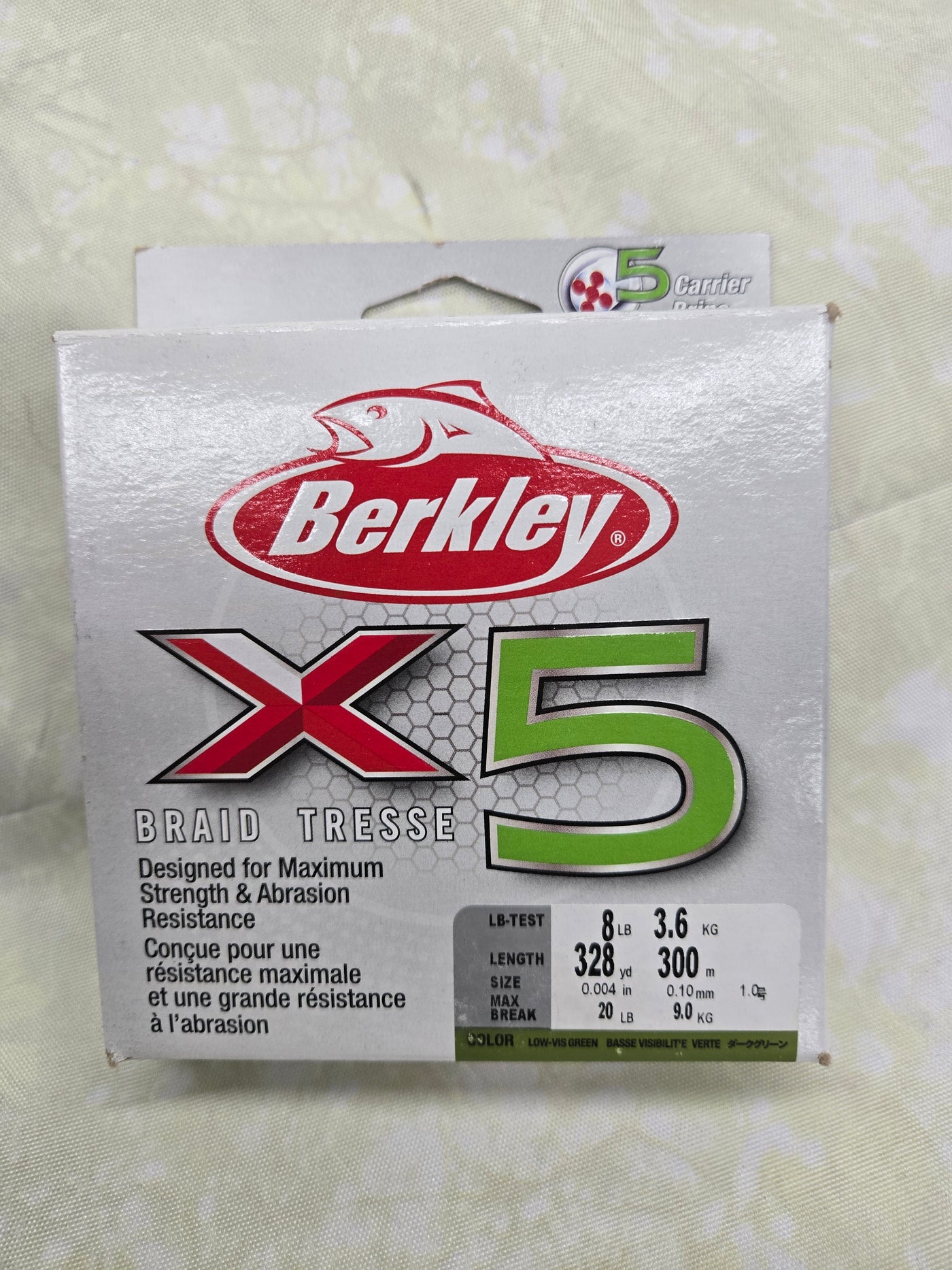 berkley braided fishing lines x5 Braid Filler Spool Berkley Fishing ProSpec Chrome Braid