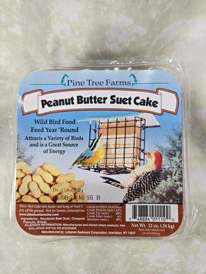 Peanut Butter Suet Cake for Wild Birds