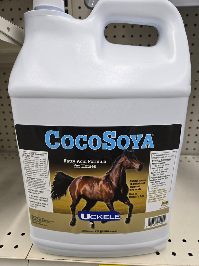CocoSoya for Horses Cocosoya Liquid 2.5 Gallon
