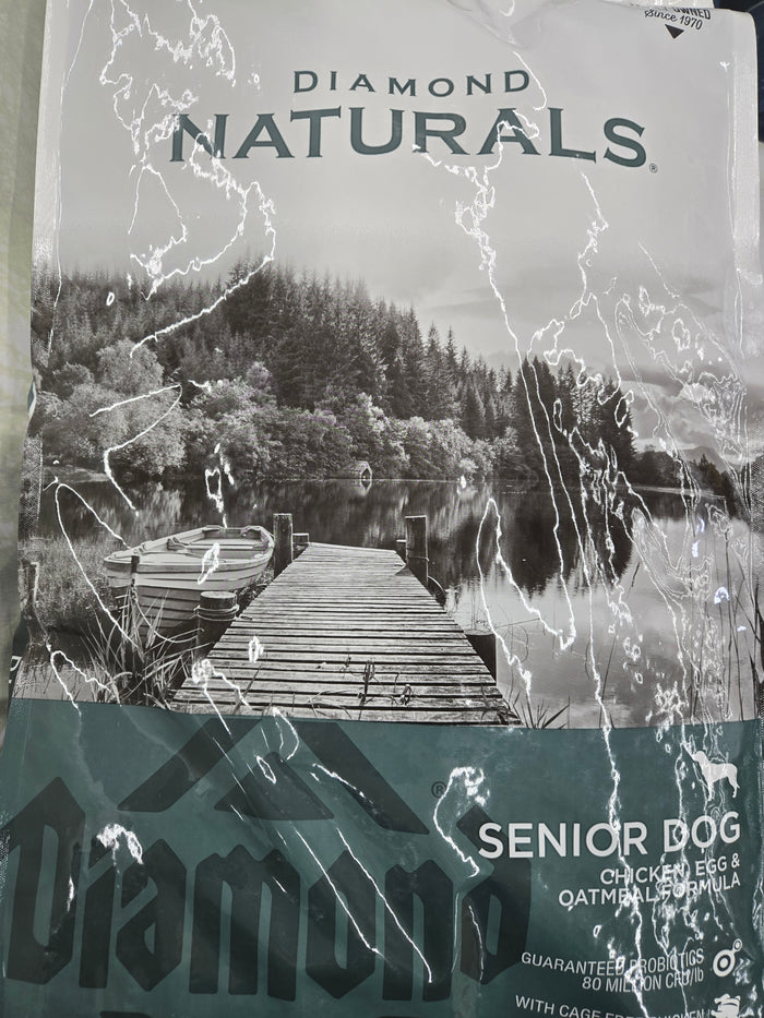 DIAMOND 18 Natural Senior 8+ Dog Food (18 lbs)