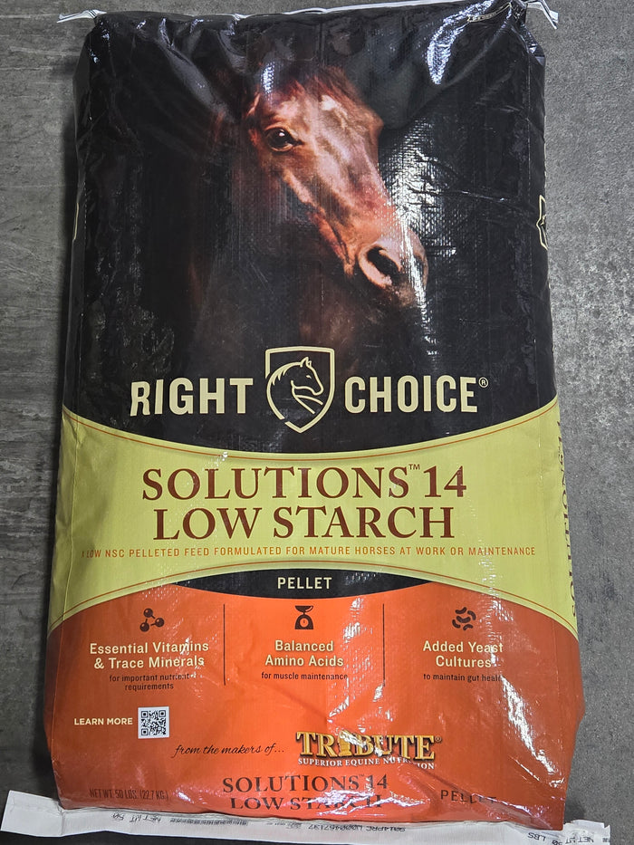 Right Choice 14 Pellets Horse Feed